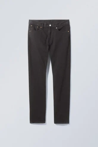 Vaqueros rectos de corte regular Easy – Casi negro – Negro Vaqueros rectos de corte regular Easy – Casi negro – Negro