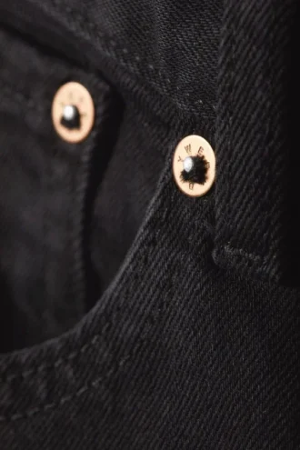Vaqueros rectos de corte regular Easy – Casi negro – Negro Vaqueros rectos de corte regular Easy – Casi negro – Negro