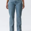 Vaqueros rectos de talle alto Resolute Curve – Azul 90S – Azul medio Vaqueros rectos de talle alto Resolute Curve – Azul 90S – Azul medio