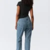 Vaqueros rectos de talle alto Resolute Curve – Azul 90S – Azul medio Vaqueros rectos de talle alto Resolute Curve – Azul 90S – Azul medio