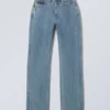 Vaqueros rectos de talle alto Resolute Curve – Azul 90S – Azul medio Vaqueros rectos de talle alto Resolute Curve – Azul 90S – Azul medio