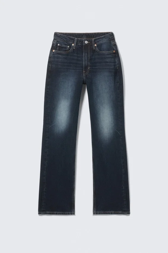 Vaqueros rectos de talle alto Resolute Curve – Azul ángel – Azul oscuro Vaqueros rectos de talle alto Resolute Curve – Azul ángel – Azul oscuro