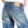Vaqueros rectos de talle bajo Arrow – Azul tabla – Azul medio Vaqueros rectos de talle bajo Arrow – Azul tabla – Azul medio