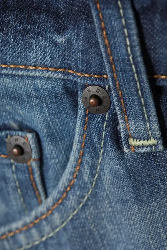 Vaqueros rectos de talle bajo Arrow – Azul tabla – Azul medio Vaqueros rectos de talle bajo Arrow – Azul tabla – Azul medio