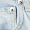 Vaqueros rectos de talle medio Klean – Azul opulento – Azul claro