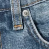 Vaqueros rectos de talle medio Laika – Azul dieciocho – Azul medio Vaqueros rectos de talle medio Laika – Azul dieciocho – Azul medio