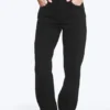 Vaqueros rectos de talle medio Laika – Lavado negro – Negro Vaqueros rectos de talle medio Laika – Lavado negro – Negro