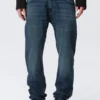 Vaqueros rectos de talle medio y corte ajustado Orion – Azul marino – Azul oscuro