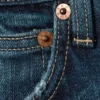 Vaqueros rectos de talle medio y corte ajustado Orion – Azul marino – Azul oscuro