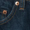 Vaqueros rectos de talle superalto Row – Azul compacto – Azul oscuro Vaqueros rectos de talle superalto Row – Azul compacto – Azul oscuro