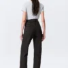 Vaqueros rectos de talle superalto Row – Echo Black – Negro Vaqueros rectos de talle superalto Row – Echo Black – Negro