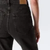 Vaqueros rectos de talle superalto Row – Echo Black – Negro Vaqueros rectos de talle superalto Row – Echo Black – Negro