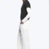 Vaqueros rectos holgados de talle bajo Meteor – Blanco sucio – Blanco Vaqueros rectos holgados de talle bajo Meteor – Blanco sucio – Blanco
