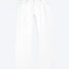 Vaqueros rectos holgados de talle bajo Meteor – Blanco sucio – Blanco Vaqueros rectos holgados de talle bajo Meteor – Blanco sucio – Blanco