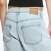 Vaqueros rectos holgados de talle bajo Missy – Azul fantasma – Azul claro Vaqueros rectos holgados de talle bajo Missy – Azul fantasma – Azul claro
