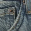 Vaqueros rectos holgados de talle bajo Sphere – Azul Báltico – Azul oscuro Vaqueros rectos holgados de talle bajo Sphere – Azul Báltico – Azul oscuro