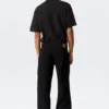 Vaqueros rectos holgados de talle bajo Sphere – Lavado negro – Negro Vaqueros rectos holgados de talle bajo Sphere – Lavado negro – Negro