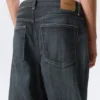 Vaqueros rectos holgados de talle medio Galaxy – Azul marino – Azul oscuro Vaqueros rectos holgados de talle medio Galaxy – Azul marino – Azul oscuro