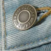 Vaqueros rectos holgados de talle medio Galaxy – Azul puerto – Azul claro Vaqueros rectos holgados de talle medio Galaxy – Azul puerto – Azul claro