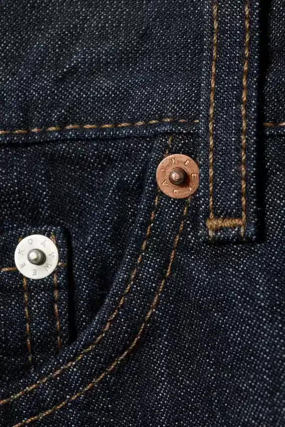 Vaqueros rectos holgados de talle medio Space – Blue Rinse – Azul oscuro Vaqueros rectos holgados de talle medio Space – Blue Rinse – Azul oscuro