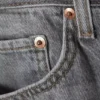 Vaqueros rectos holgados de talle medio Space – Gris Eleven Vaqueros rectos holgados de talle medio Space – Gris Eleven
