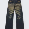 Vaqueros rectos holgados de talle regular – Azul Soul – Azul oscuro | Cheap Monday Gb Vaqueros rectos holgados de talle regular – Azul Soul – Azul oscuro | Cheap Monday Gb