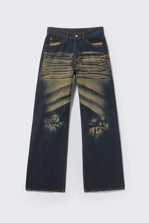 Vaqueros rectos holgados de talle regular – Azul Soul – Azul oscuro | Cheap Monday Gb Vaqueros rectos holgados de talle regular – Azul Soul – Azul oscuro | Cheap Monday Gb