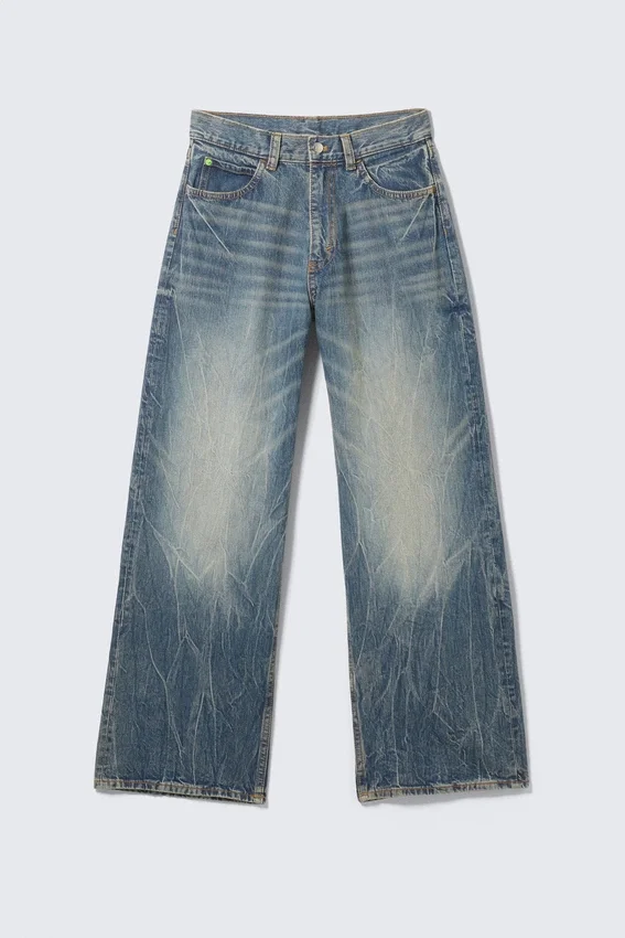 Vaqueros rectos holgados de talle regular – Blue Ray – Azul oscuro | Cheap Monday Gb Vaqueros rectos holgados de talle regular – Blue Ray – Azul oscuro | Cheap Monday Gb