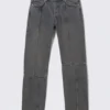 Vaqueros rectos holgados Space Cut – Azul volcán – Azul medio