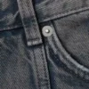Vaqueros rectos holgados Space Cut – Azul volcán – Azul medio