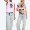 Vaqueros rectos unisex de talle bajo Anti – Azul claro | Cheap Monday GB Vaqueros rectos unisex de talle bajo Anti – Azul claro | Cheap Monday GB