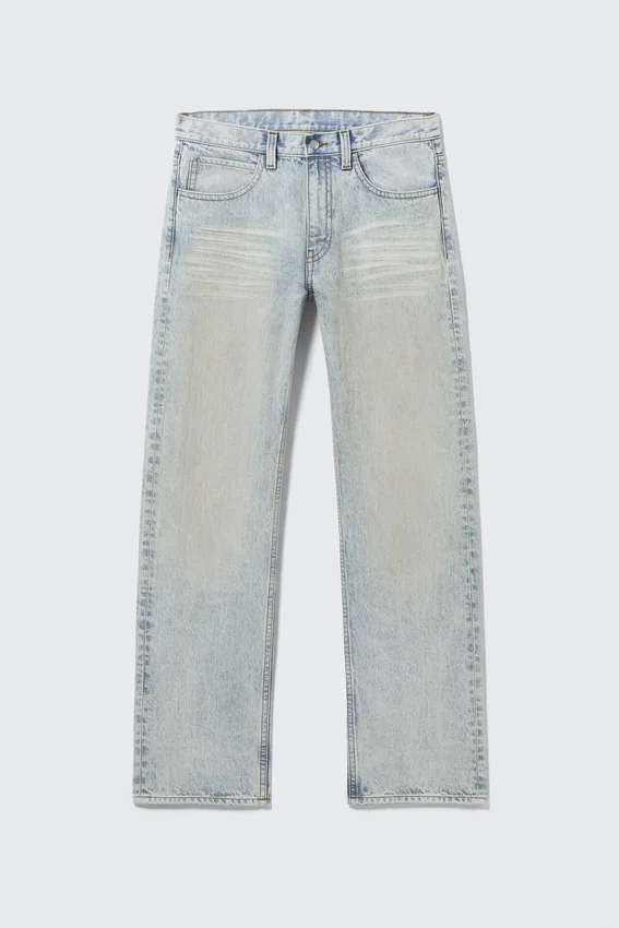Vaqueros rectos unisex de talle bajo Anti – Azul claro | Cheap Monday GB Vaqueros rectos unisex de talle bajo Anti – Azul claro | Cheap Monday GB