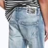 Vaqueros rectos unisex de talle bajo Anti – Blue Moon – Azul claro | Cheap Monday GB Vaqueros rectos unisex de talle bajo Anti – Blue Moon – Azul claro | Cheap Monday GB