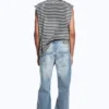 Vaqueros rectos unisex de talle bajo Anti – Blue Moon – Azul claro | Cheap Monday GB Vaqueros rectos unisex de talle bajo Anti – Blue Moon – Azul claro | Cheap Monday GB