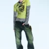 Vaqueros rectos unisex de talle bajo Anti – Verde marino – Verde | Cheap Monday Gb Vaqueros rectos unisex de talle bajo Anti – Verde marino – Verde | Cheap Monday Gb