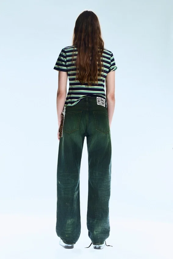 Vaqueros rectos unisex de talle bajo Anti – Verde marino – Verde | Cheap Monday Gb Vaqueros rectos unisex de talle bajo Anti – Verde marino – Verde | Cheap Monday Gb