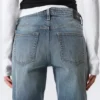 Vaqueros slim bootcut de talle medio Tension – Azul trueno – Azul oscuro Vaqueros slim bootcut de talle medio Tension – Azul trueno – Azul oscuro