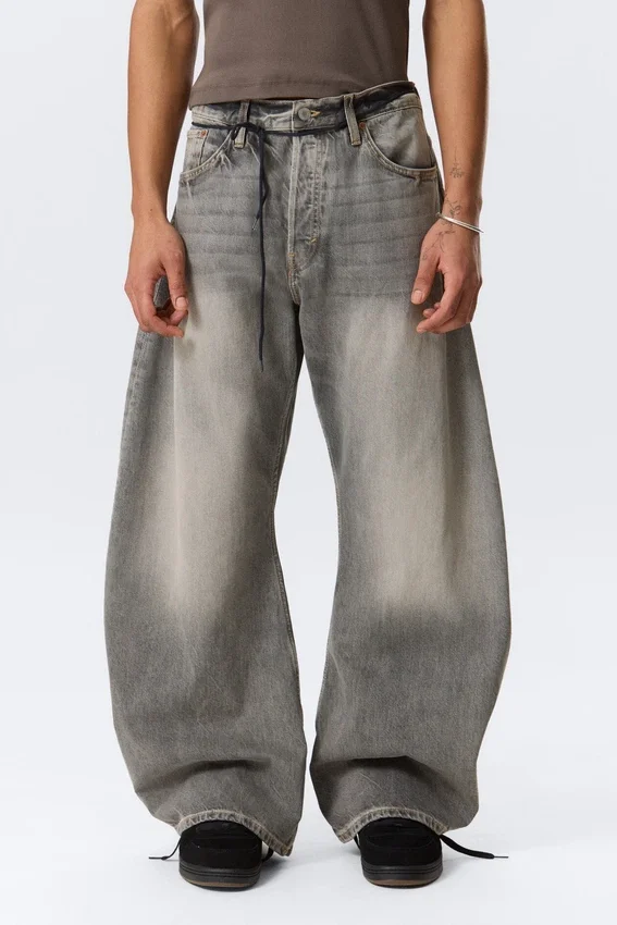 Vaqueros Solera Loose Barrel – Gris Cañón – Gris medio Vaqueros Solera Loose Barrel – Gris Cañón – Gris medio