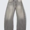 Vaqueros Solera Loose Barrel – Gris Cañón – Gris medio Vaqueros Solera Loose Barrel – Gris Cañón – Gris medio