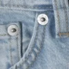 Vaqueros Space de talle medio, corte recto y holgado – Azul opulento – Azul claro