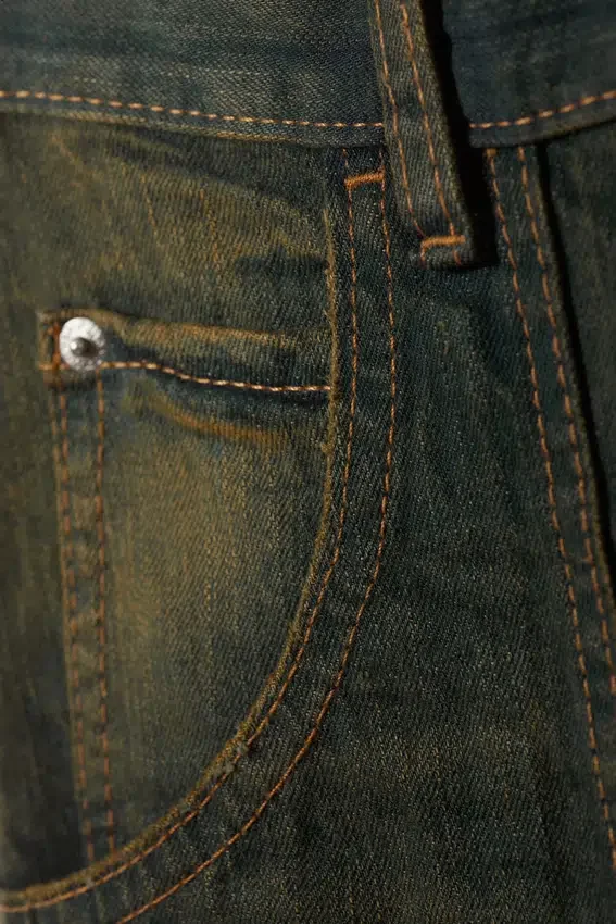 Vaqueros unisex de talle bajo y corte holgado tipo Barrel – Washed Sulfur – Caqui oscuro | Cheap Monday Gb Vaqueros unisex de talle bajo y corte holgado tipo Barrel – Washed Sulfur – Caqui oscuro | Cheap Monday Gb