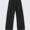Vaqueros unisex holgados Astro Loose Baggy con corte baggy y acabado negro – Negro Vaqueros unisex holgados Astro Loose Baggy con corte baggy y acabado negro – Negro