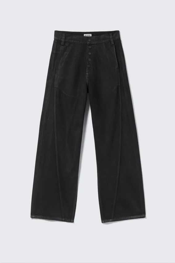 Vaqueros unisex holgados Astro Loose Baggy con corte baggy y acabado negro – Negro Vaqueros unisex holgados Astro Loose Baggy con corte baggy y acabado negro – Negro