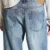 Vaqueros unisex holgados de pierna ancha Solar – Blue Horses – Azul medio Vaqueros unisex holgados de pierna ancha Solar – Blue Horses – Azul medio