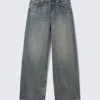 Vaqueros unisex holgados de talle medio Astro Loose Baggy – Arizona Blue – Azul medio Vaqueros unisex holgados de talle medio Astro Loose Baggy – Arizona Blue – Azul medio