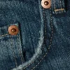 Vaqueros unisex holgados de talle medio Astro Loose Baggy – Azul mina – Azul medio Vaqueros unisex holgados de talle medio Astro Loose Baggy – Azul mina – Azul medio