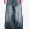 Vaqueros unisex holgados de talle medio Astro Loose Baggy – Azul tabla – Azul medio Vaqueros unisex holgados de talle medio Astro Loose Baggy – Azul tabla – Azul medio