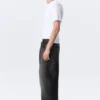 Vaqueros unisex holgados de talle medio Astro Loose Baggy – Chelsea Black – Negro Vaqueros unisex holgados de talle medio Astro Loose Baggy – Chelsea Black – Negro