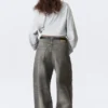 Vaqueros unisex holgados de talle medio Astro Loose Baggy – Gris Mine Vaqueros unisex holgados de talle medio Astro Loose Baggy – Gris Mine