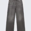 Vaqueros unisex holgados de talle medio Astro Loose Baggy – Gris Mine Vaqueros unisex holgados de talle medio Astro Loose Baggy – Gris Mine